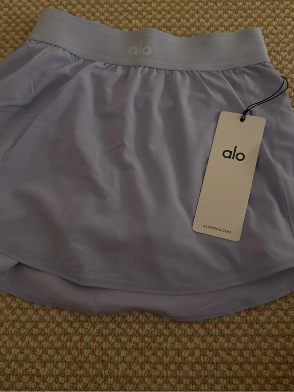 Alo Light Blue Athletic Skort